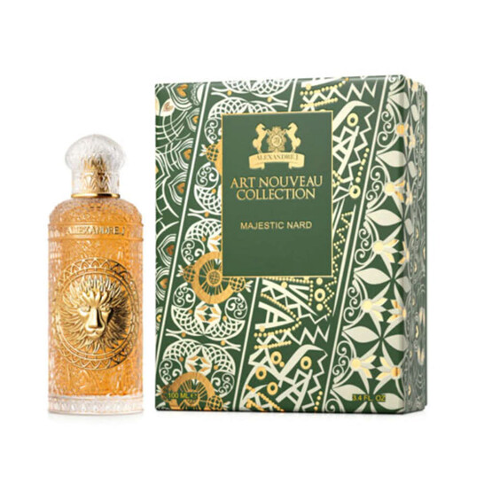 Alexandre J Unisex Art Nouveau Collection Majestic Nard EDP 3.4 oz