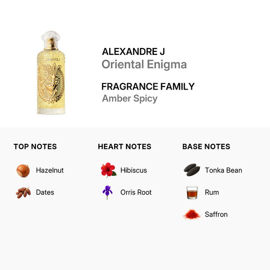 Alexandre J Unisex Oriental Enigma EDP Spray 3.38 oz Fragrances