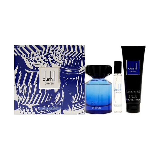 Alfred Dunhill Men's Driven Blue Gift Set Fragrances 085715809889