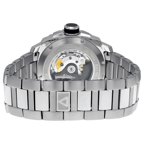 Alpina Adventure Extreme Diver Black Dial Stainless Steel Watch