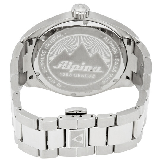 Alpina Alpiner Silver Dial Quartz Men's Watch AL-240SS4E6B