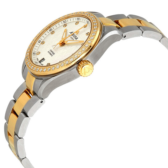 Alpina Women\'s Comtesse Diamond Markers Silver Gold Watch Alpina Women main image 2