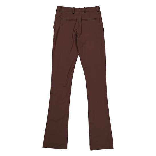 Alyx Dark Brown Straight Leg Formal Tailored Trouser, Brand Size 38 (US Size 4) - 546x546 Image #6