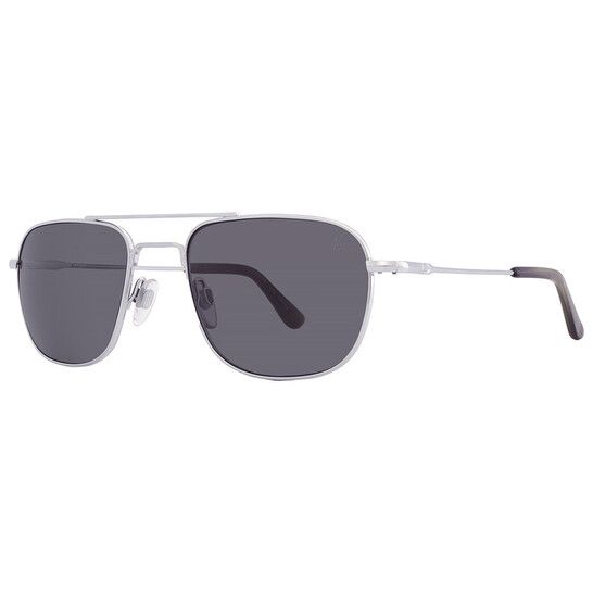 American Optical Grey Navigator Men's Sunglasses CHECKMATE 3 56