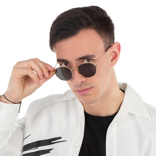 American Optical Grey Round Unisex Sunglasses AO-1002 1 51  display picture 2