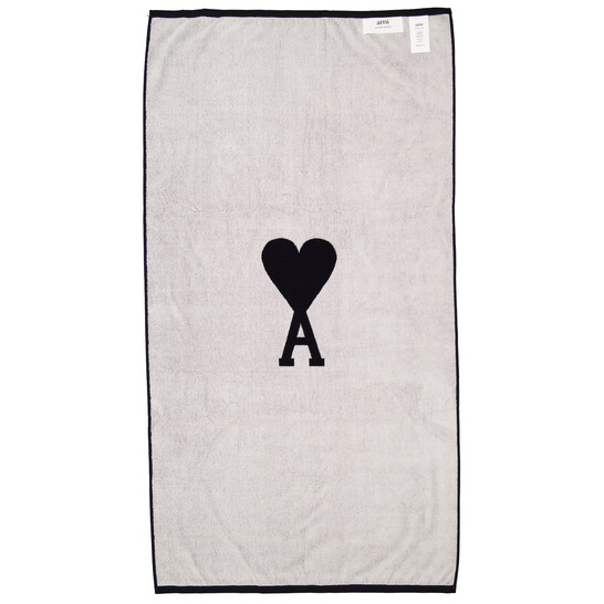 Ami Paris Men's Heart Friend Beach Towel UTW935.340-194