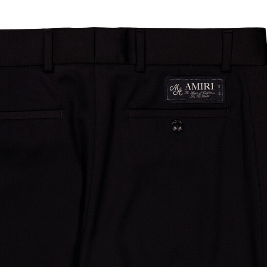 Amiri Creased Flare Wool Pants - 546x546 Image #7