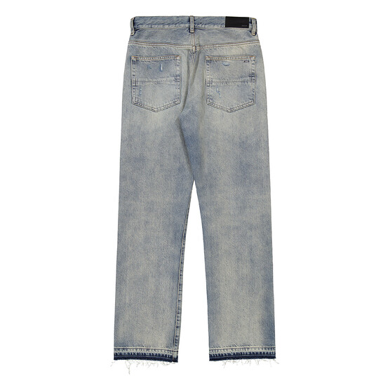 定価15万 AMIRI Released Hem Straight Jean AMIRI Release Hem straight-leg Jeans | Blue | FARFETCH
