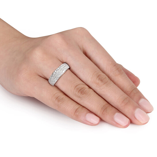 Amour 10K White Gold 1 CT TDW Diamond Ring Amour 10K White Gold 1 CT TDW Diamond Ring - 546x546 Image #4