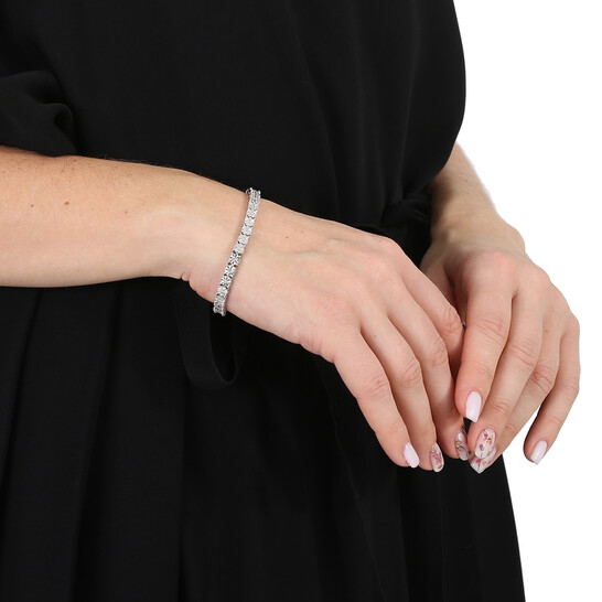 AMOUR 1/2 CT TW Diamond Tennis Bracelet In Sterling Silver AMOUR 1/2 CT TW Diamond Tennis Bracelet In Sterling Silver - 546x546 Image #2