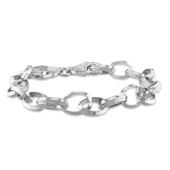 AMOUR Rolo Chain Bracelet In Sterling Silver, 7.5 In - 546x546