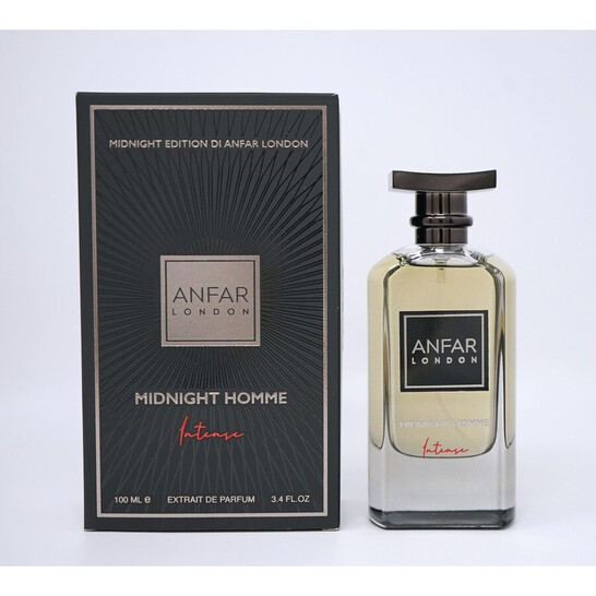 Anfar London Herren Parfum – 100 Ml Extrait De Parfum, Luxuriöser Leder-Oud Duft