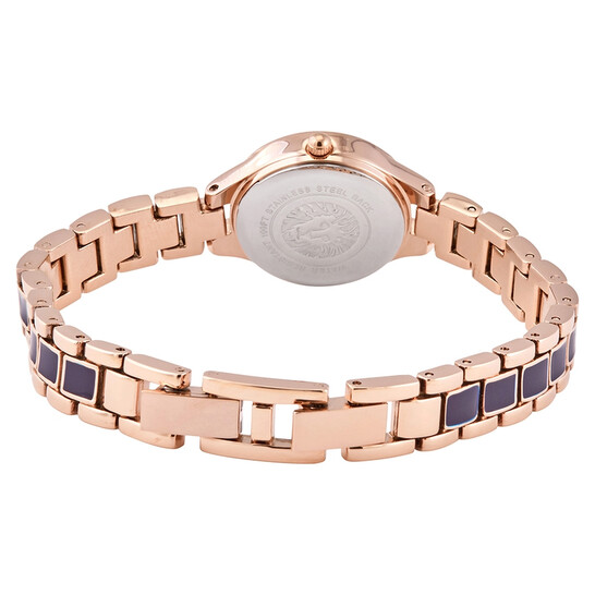 Anne Klein Navy Dial Ladies Watch and Bracelet Set AK/3396NRST - 546x546 Image #4