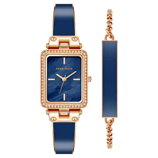 Anne Klein Quartz Crystal Ladies Watch and Bracelet Set AK  display picture 2