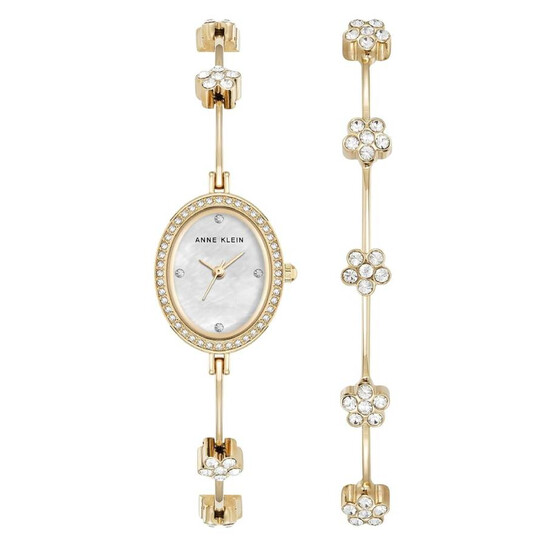 Anne Klein Quartz White Dial Ladies Premium Crystal Accented  display picture 1