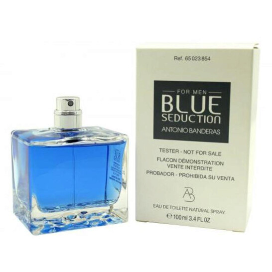 Antonio Banderas Men's Blue Seduction EDT Spray 3.4 oz (Tester