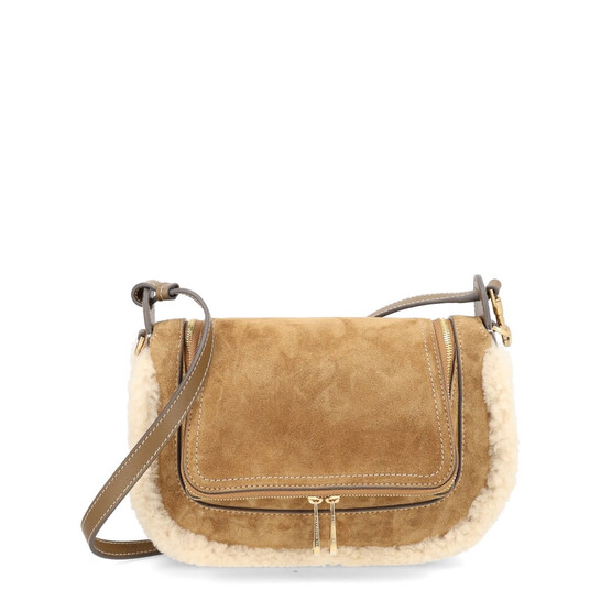 Anya Hindmarch Vere Shearling Bag 203944_MOUTARDE - Handbags