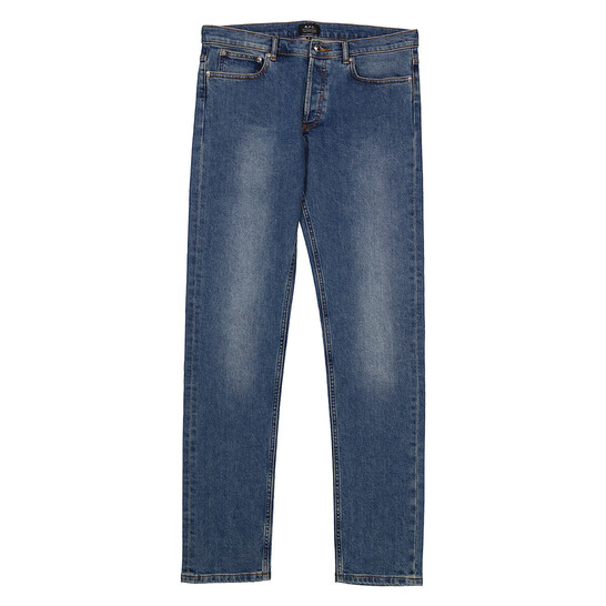 ★★New Balance★★ Loose Straight Denim Pants Medium Indigo Buy NAWHT 16.5oz Natural Indigo Acid Wash High Rise Tapered