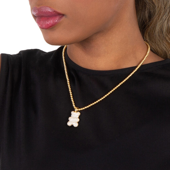 Apm Monaco Yummy Bear Beads Adjustable Necklace YC6768OX
