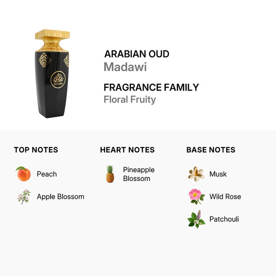 Arabian Oud Ladies Madawi EDP Spray 3.0 oz Fragrances