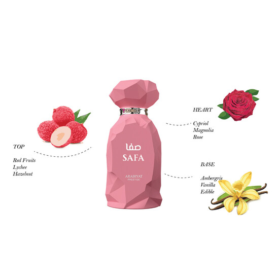 Arabiyat Prestige Ladies Safa EDP Spray 3.4 oz Fragrances