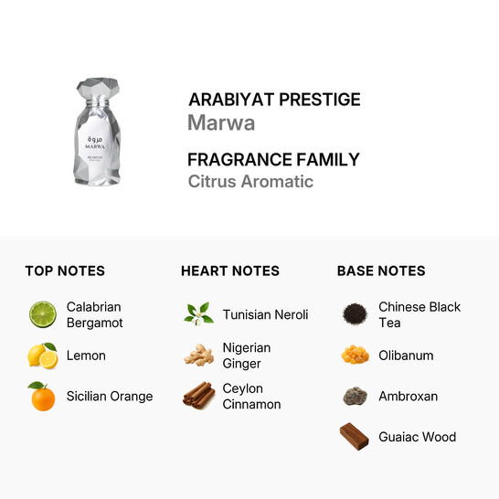 Arabiyat Prestige Men's Marwa EDP Spray 3.3 oz (Tester) Fragrances