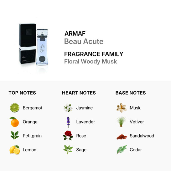 Armaf Men's Beau Acute EDP 3.4 Oz Fragrances 6294015101522 Armaf Men's Beau Acute EDP 3.4 Oz Fragrances 6294015101522 - 546x546 Image #2