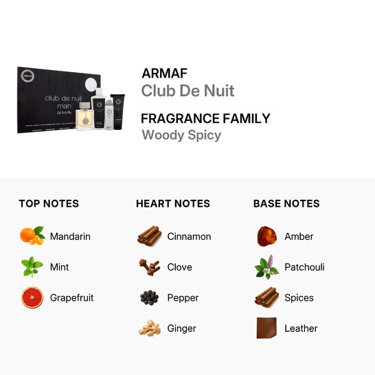 Armaf メンズ香水セット Amazon.com : Armaf Club De Nuit for Man 3-Piece Set, (1.0 Ounce
