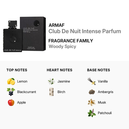 Armaf Men's Club De Nuit Intense Parfum Spray 5.0 oz (150 ml) - 546x546 Image #5