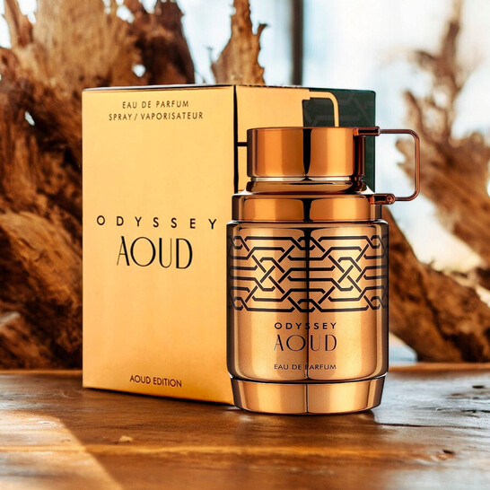 Armaf Men's Odyssey Aoud EDP Spray 3.4 oz Fragrances