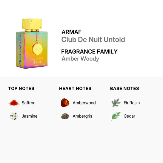 Armaf Unisex Club De Nuit Untold EDP Spray 3.6 oz (105 ml