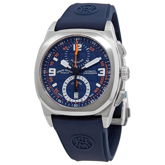 Armand Nicolet JH9 Chronograph Automatic Blue Dial Men's Watch