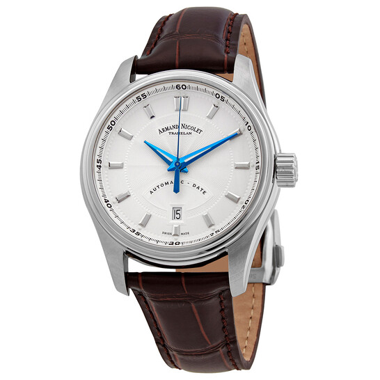 Armand Nicolet MH2 Automatic Silver Dial Men's Watch A640A-AG-P840MR2 - 546x546