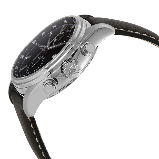 Armand Nicolet MH2 Chronograph Automatic Black Dial Men's Watch