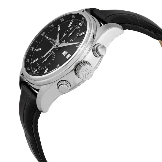 Armand Nicolet MH2 Chronograph Automatic Black Dial Men's Watch A647A-NR-P840NR2 - 546x546 Image #2
