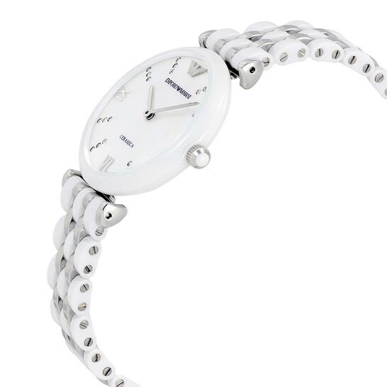 Emporio Armani Armani Ceramica Mother of Pearl Dial Ladies  display picture 1