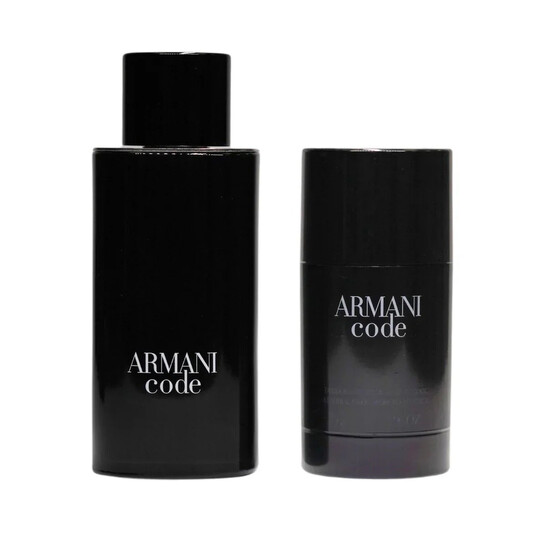 Giorgio Armani Armani Code セット ARMANI CODE by Giorgio Armani 3 Pcs Set: 2.5 & 0.5 oz EDT