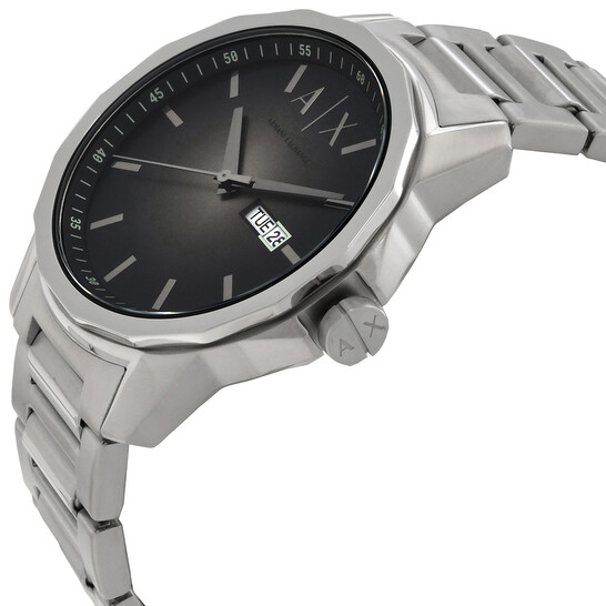 Armani Exchange Banks Quartz Grey Dial Men's Watch AX1764 723763324359 ...