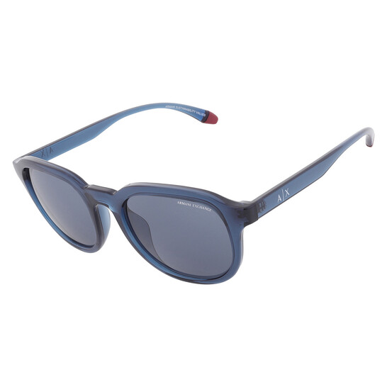 Armani Exchange Blue Phantos Men's Sunglasses AX4129SU
