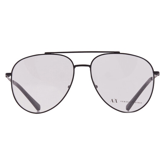 Armani Exchange Demo Pilot Men's Eyeglasses AX1055 6000 58