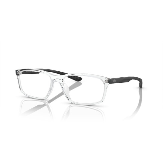 Armani Exchange Demo Rectangular Men's Eyeglasses AX3108U 8333 56 Armani Exchange Demo Rectangular Men's Eyeglasses AX3108U 8333 56 - 546x546
