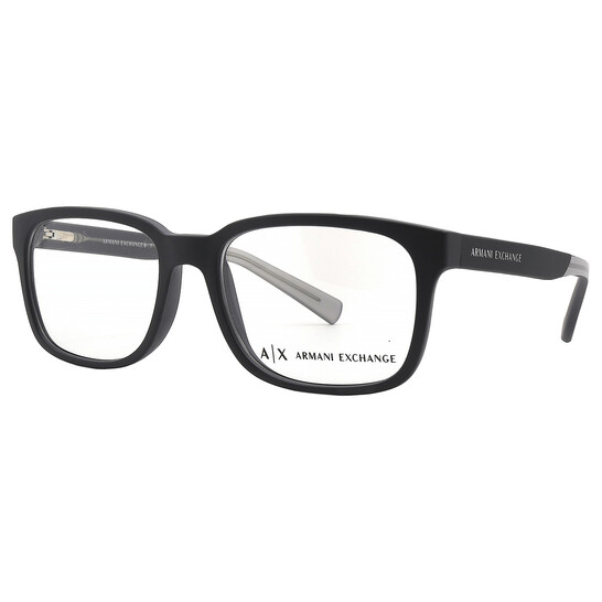 grambman Armani Exchange Demo Square Men's Eyeglasses AX3029 8182 54