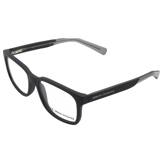 Armani Exchange Demo Square Men's Eyeglasses AX3029 8182 54