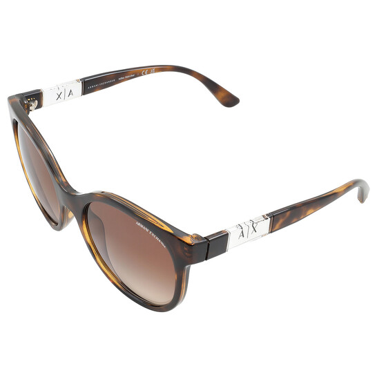 Armani Exchange Gradient Brown Cat Eye Ladies Sunglasses  display picture 2