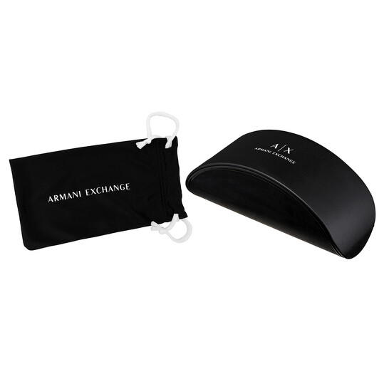 Armani Exchange Gray Gradient Cat Eye Ladies Sunglasses