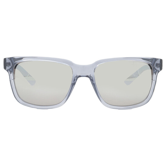 Armani Exchange Grey Mirrored Silver Square Unisex Sunglasses