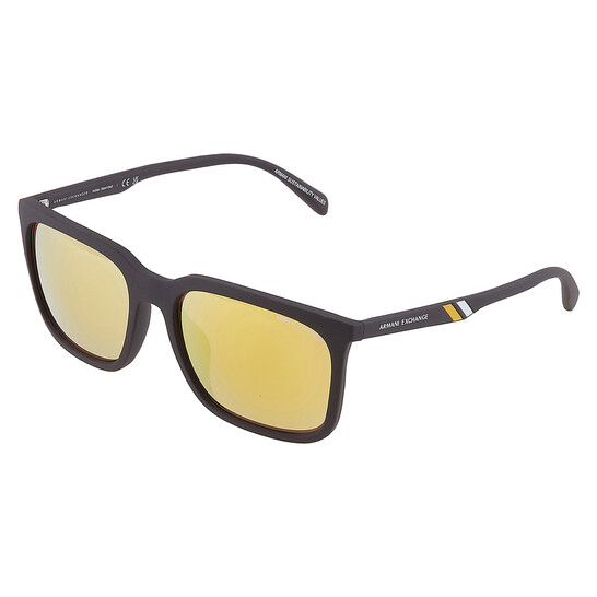 Armani Exchange Authentic Iridescent Yellow Sunglasses Authentic Armani Exchange AX183/S YDV JJ sunglasses 64/9/130  main image 4