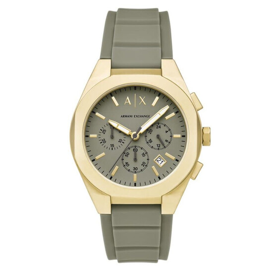 Armani Exchange Sync Chronograph Quartz Blue Dial Men display picture 1