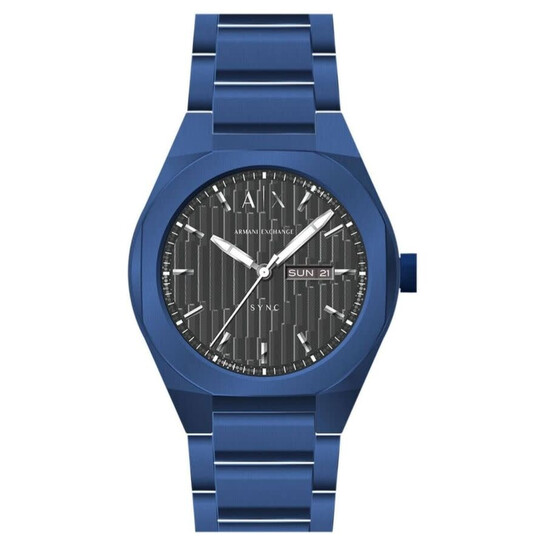 Armani Exchange Sync Quartz Black Dial Men's Watch AX4299 Armani Exchange Sync Quartz Black Dial Men's Watch AX4299 - 546x546