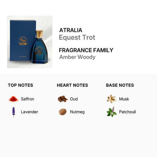 Atralia Unisex Equest Trot EDP Spray 3.4 oz Fragrances